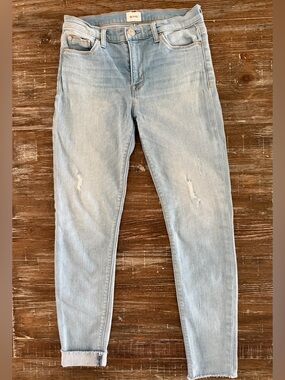 Hudson Jeans Light Blue Skinny Ankle Jeans